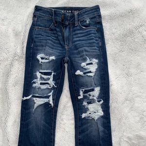 American eagle 360 next level stretch high rise jeggings!